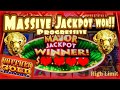 ⚠️Wow!! Massive Major Progressive in Buffalo Gold Revolution Slot Machine | High Limit