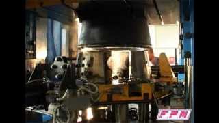 Brass forging press Rovetta FO 550 overhauled by FPM Group Spa - Stampaggio a caldo ottone