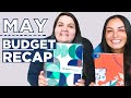 MAY 2021 BUDGET RECAP | Paycheck Budget + Summer Activities