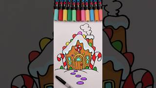 Cara Menggambar Rumah Kue Jahe