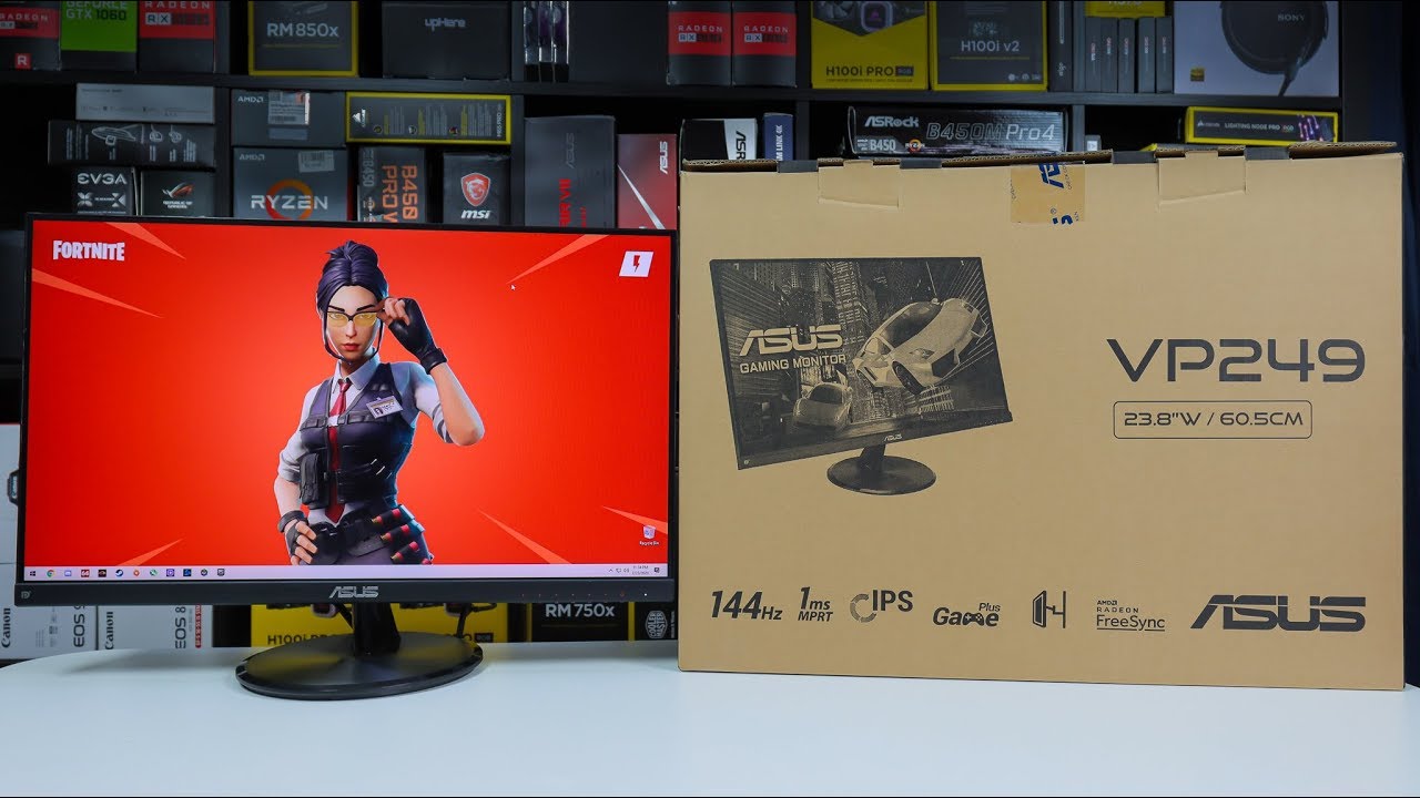 Asus Vp249qgr 144hz Ips 1ms 160 Gaming Monitor Kosher Review Youtube