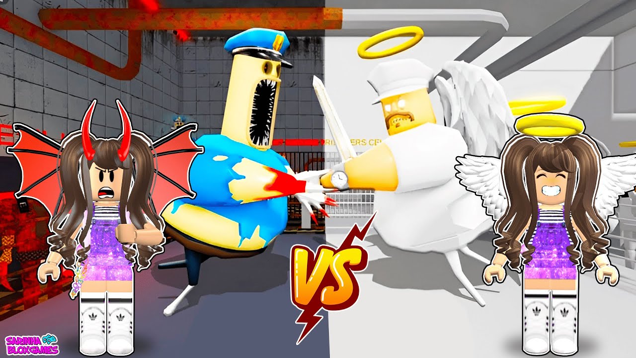 BARRY EXE VS BARRY ANJO! QUEM GANHOU ESSA BATALHA? 😮🤔😇😈