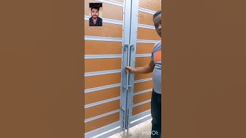 sliding gate lock ideas #slidinggatelock #shorts