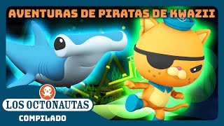 Los Octonautas  ‍☠ ¡Aventuras de piratas de Kwazii!  | Episodios Completos | Compilado