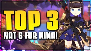 TOP 3 NAT 5's for KINA! feat. BARCODE (Summoners War Chronicles)