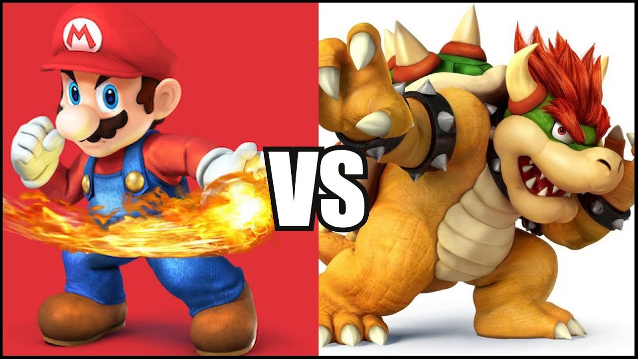 Super Smash Bros. for Wii U - Online Battles 140 (Mario VS Bowser ...