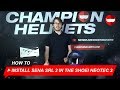 How to install the Sena SRL 2 in the Shoei Neotec 2 - ChampionHelmets.com