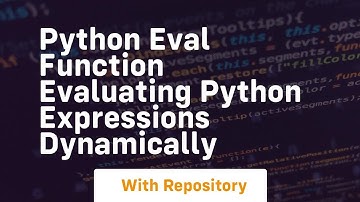 python eval function evaluating python expressions dynamically