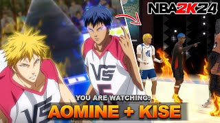 The Kise And Aomine Build Team Up Is Unstoppable In NBA 2K24