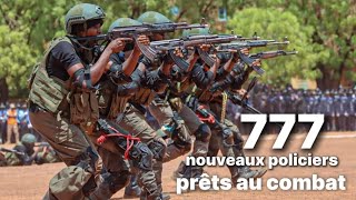 Burkina Faso : 777 nouveaux policiers prêts au combat