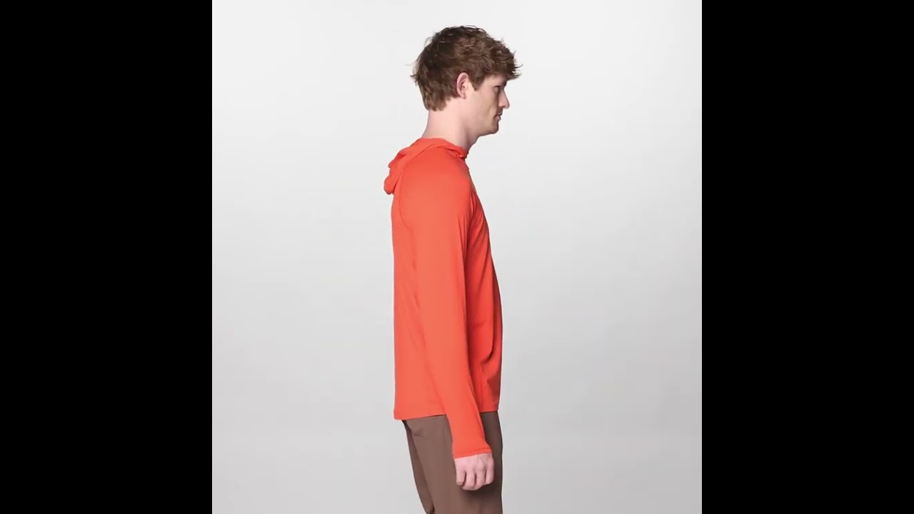 Preview of Mountain Hardwear Crater Lake Long-Sleeve Hoody - Men's Video