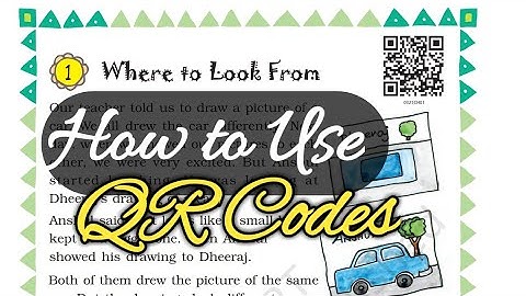 How to Use QR Codes | NCERT Books | Uttarakhand