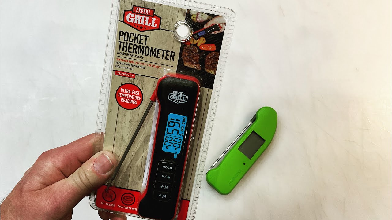 Expert Grill ABS Pocket Digital Instant Read Meat Grilling