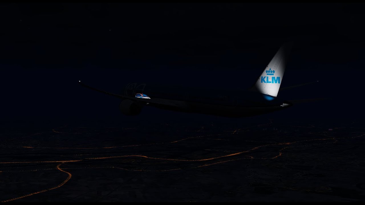Approaching Amsterdam Schipol on VATSIM | Boeing 787-10 