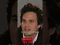 Mark Ruffalo was surprised he was cast instead of Russel Crowe 😂