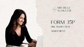 Form 35P | Pre-Inspection Agreement