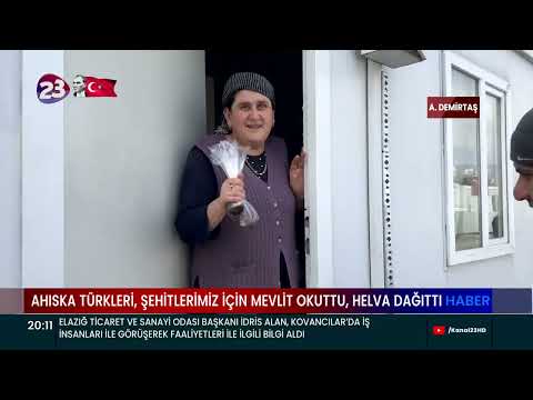 AHISKA TÜRKLERİ, ŞEHİTLERİMİZ İÇİN MEVLİT OKUTTU, HELVA DAĞITTI