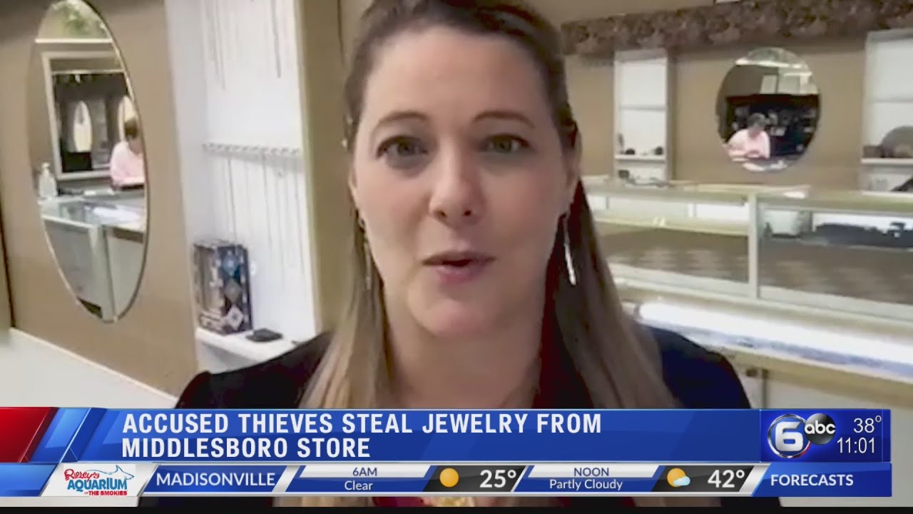 Accused thieves steal jewelry from Middleboro store YouTube