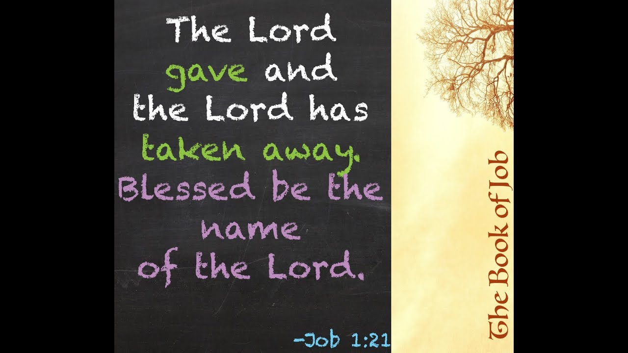 욥기 1장 [개역개정] Job chapter 1 - YouTube