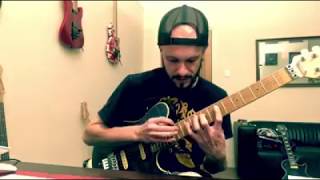 4 Note Per String Pentatonic Tapping Lick!