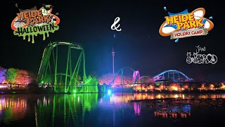 Holiday Camp &amp; Halloween | Wir übernachten im schaurig schönen Heide Park! 🎢🎃☠️👻