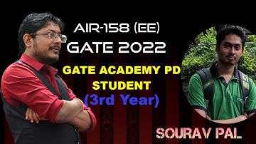 Interaction with SOURAV PAL | AIR- 158 (EE) GATE 2022 | GA PD Student
