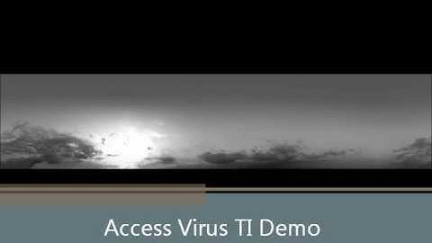 Access Virus TI Demo