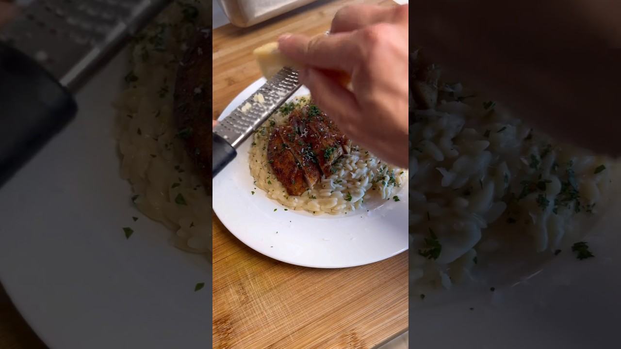 TAVUKLU LİMON ORZO TARİFİ ???? – EMİR ELİDEMİR #shortvideo #limon #orzo #tarif #tavuk #yemek