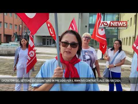 OPERATORI DEL SETTORE SOCIOSANITARIO IN PRESIDIO PER IL RINNOVO CONTRATTUALE | 06/09/2024