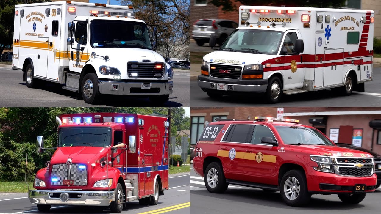 Ambulances & Other EMS Units Responding - Compilation