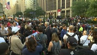 Kaepernick's Supporters Rally Outside NFL Office