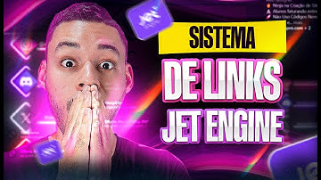 Como CRIAR SISTEMA DE LINKS COM PAINEL FRONT END COM JET ENGINE (PASSO A PASSO)