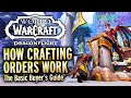 Crafting orders for buyers  basic dragonflight guide