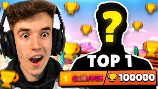 JUEGO con UN JUGADOR de *100.000 COPAS* en BRAWL STARS