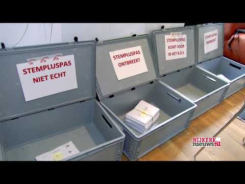 NIJKERK - Stemmen tellen