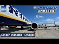 TRIP REPORT | Ryanair 737MAX 8-200 London Stansted (STN) to Limoges (LIG)