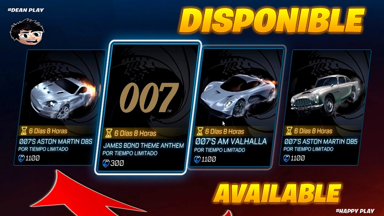 Rocket League - NEW ASTON MARTIN DBS vuelve el Aston Martin Valhalla y DB5 Bundle Available¡