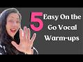 Do THESE 5 vocal exercises when you are on the go!