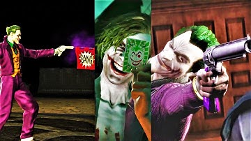 ALL JOKER  SUPER/FINISHER MOVES (Injustice 2, Injustice 1, Mortal Kombat Vs Dc Universe