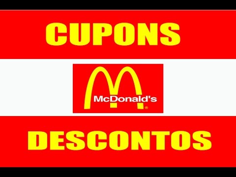 Cupons De Desconto McDonalds 2017