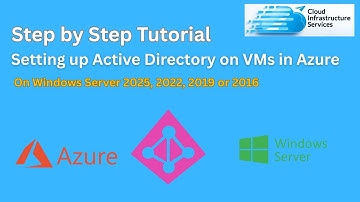How to Setup Active Directory 2025 / 2022 / 2019 in Azure - Run Domain Controllers in Azure