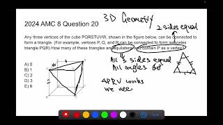 2024 AMC 8 problem 20 solution