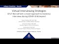 Virtual Residency Interviewing Strategies Webinar