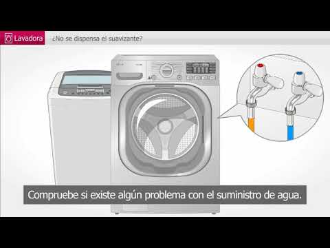 Soporte LG España - No dispensa suavizante la Lavadora LG