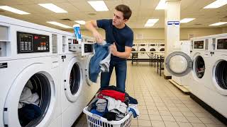 AI Dorm Life: First Day Laundry Fails—College Students vs. Detergent 🧺😵🫧