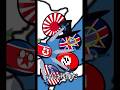 【再投稿】手を横に… #ポーランドボール #shorts