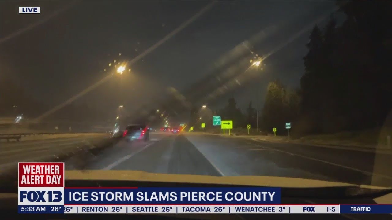 Team Coverage: Ice storm slams Puget Sound | FOX 13 Seattle