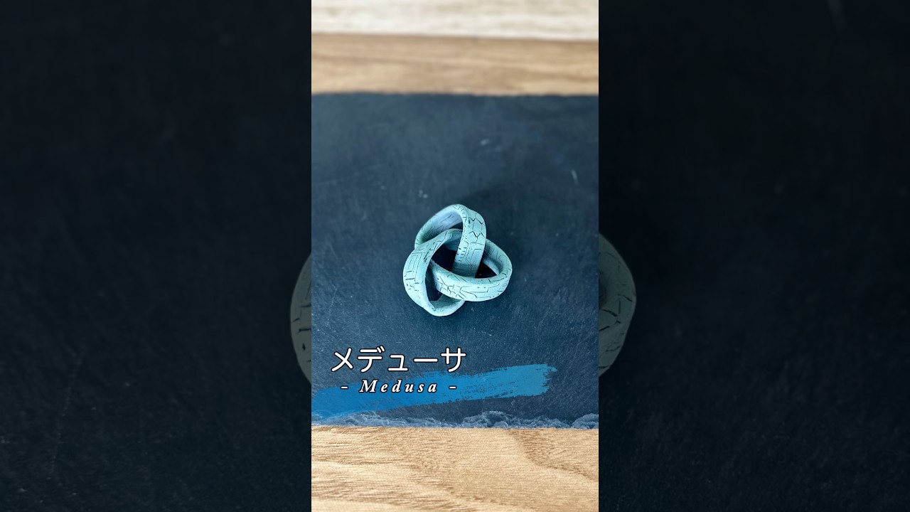 チョコでDr.STONEのメデューサ作ってみた！