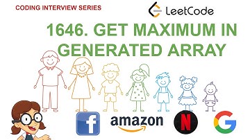 Get Maximum in Generated Array | Leetcode 1646 | Amazon Google Facebook interview question