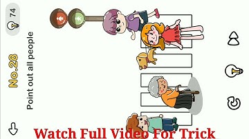 Brain Out Level 27 Point out all people